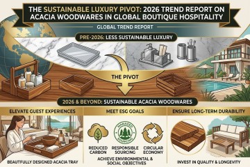 The Sustainable Luxury Pivot: 2026 Trend Report on Acacia Woodwares in Global Boutique Hospitality
